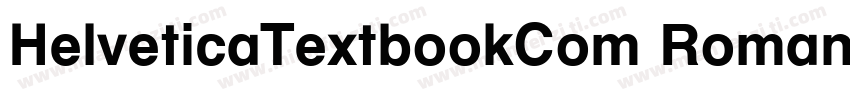 HelveticaTextbookCom Roman字体转换